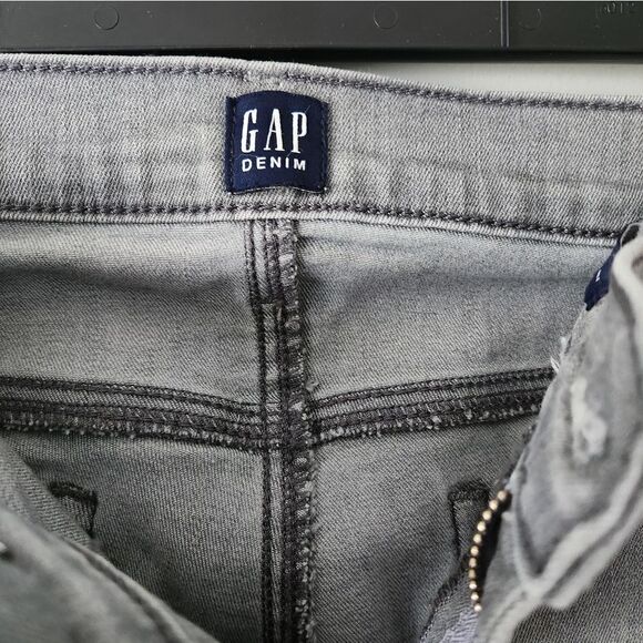 GAP Denim WOMEN'S Jeans GRAY COLOR 16/33 SIZE GOOD CONDITION - Picture 2 of 7